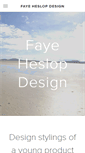 Mobile Screenshot of fayeheslop.com